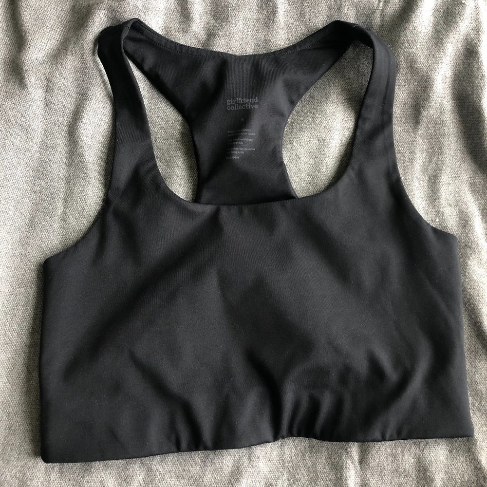 Girlfriend Collective Paloma Bra in Black